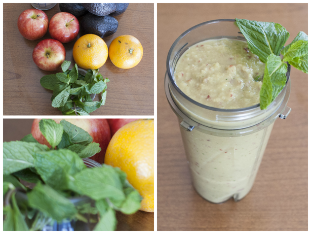 a green smoothie and its ingredients 2