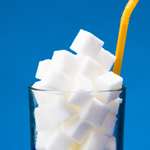 glass cup of sugar cubes 4
